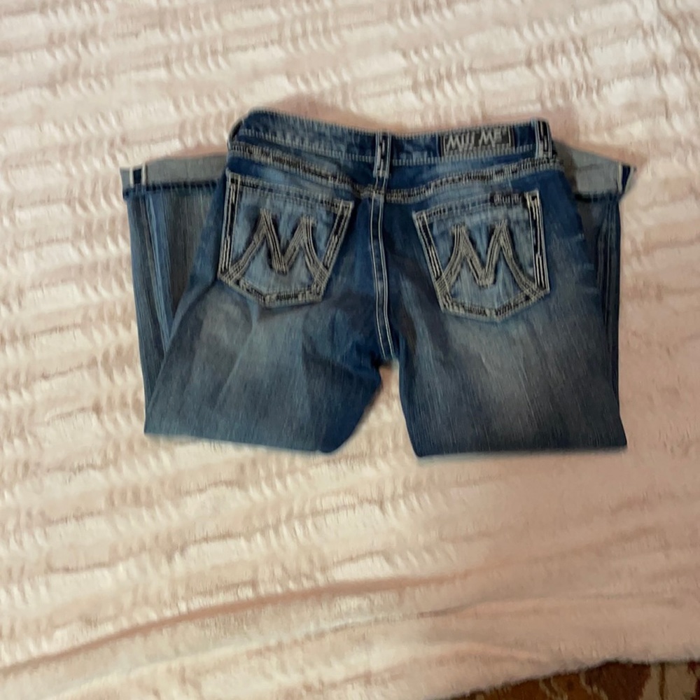Miss Me Crop Jeans size 32